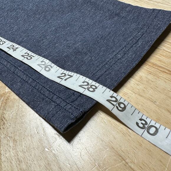 Lululemon ABC Pant Slim Tech Canvas Heathered Deep Navy Men's Size 28 x 29 EUC - Picture 10 of 10